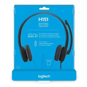 LOGITECH H151 STEREO HEADSET USB