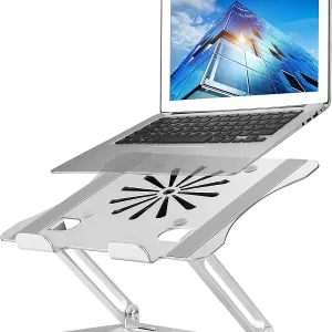 Laptop stand with fan