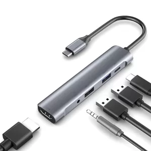 Type C 5 in 1 + Audio